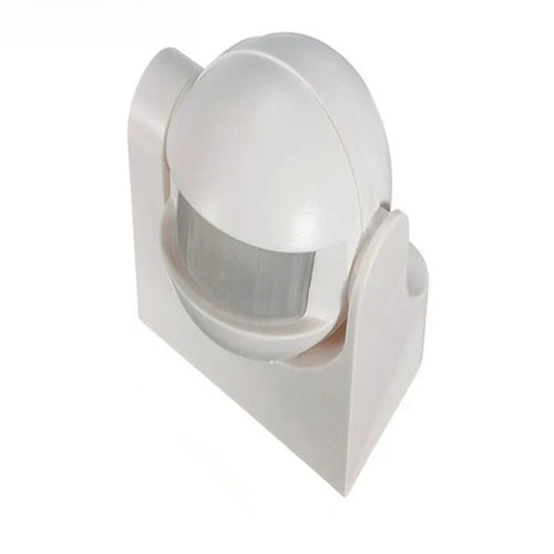 AC 220V - 240V 180 Degree Outdoor IP44 PIR Infrared Motion Sensor Detector Round Mini Smart Delay Light Switch